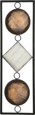 Produktbild von Wandobjekt Waka Raute Metall farbmix  H.65 cm