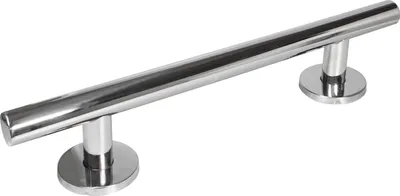 Productafbeelding van Aidapt RVS rechte handgreep - Gepolijste afwerking 48 cm - Zilver