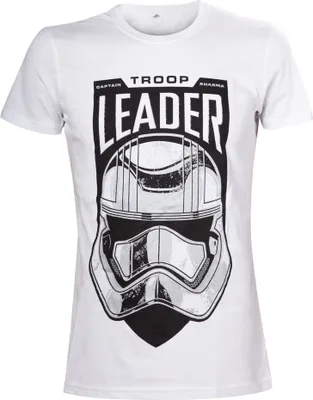 Produktbild von Star Wars T-Shirt -S- Troop Leader, weiss