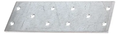 Immagine prodotto di Piastra forata Alberts 820442, zincata Sendzimir, 300 x 100 x 2 mm, set da 25 pezzi