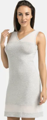 Immagine prodotto di Camicia da notte Teyli con scollo a V Betti Donna 2808 grigio XXL