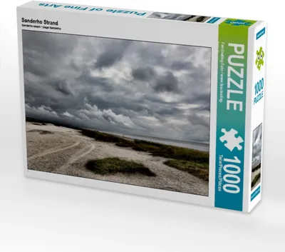 Produktbild von CALVENDO Puzzle Sønderho Strand 1000 Teile Puzzle quer | 1000 Teile Lege-Größe 64x48cm Foto-Puzzle für glückliche Stunden