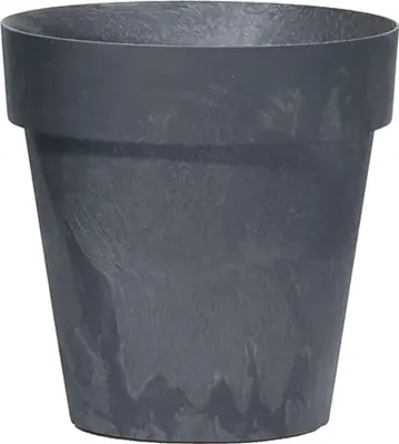 Produktbild von Prosperplast Blumentopf - Betonoptik - anthrazit - Kunststoff - 25cm