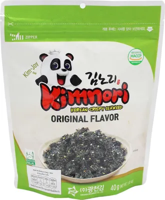 Produktbild von Kimnori Crispy Seaweed Seetang Snack 40g