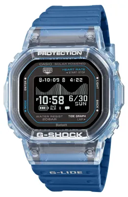 Produktbild von Casio G-Shock G-LIDE GBX-H5600-2ER Bluetooth Solar digital blau