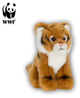 Image de WWF peluche bébé tigre (15cm) réaliste peluche animal en peluche félin