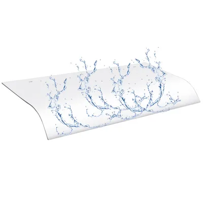 Zdjęcie produktu dla Daszek do drzwi wejściowych Daszek do drzwi wejściowych 40x80cm montaż płaski