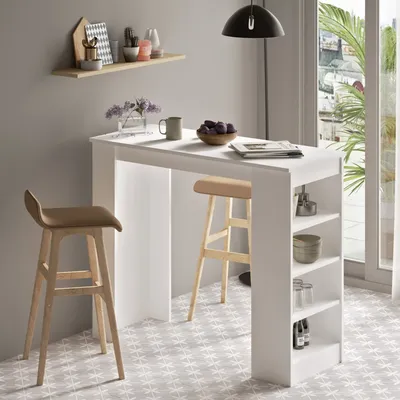 Obrázek produktu pro skandinávský barový stůl STYLE 1, bílá