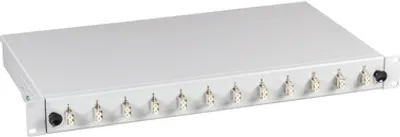 Zdjęcie produktu dla EFB Spleißbox teilbestückt LC OM3 ausziehbar 6 Kupplungen