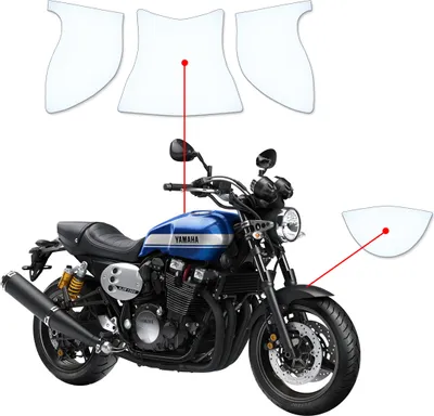 Produktbild von Lackschutzfolie Steinschlagschutz passend für Yamaha XJR 1300 (2015-C)