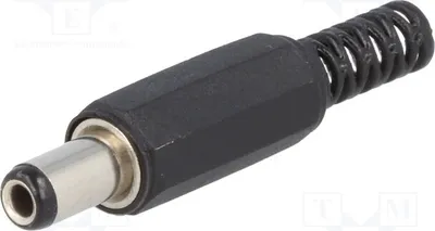 Produktbild von 5x Stecker 5,5mm zur DC-Stromversorgung 5,5/2,5mm weiblich 9mm  DC Steckverbinder