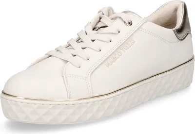 Immagine prodotto di Marco Tozzi Scarpe da donna Sportive stringate Beige Tempo libero, Numero di scarpe: 36 EU