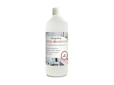 Obrázek produktu pro Ecoliquid ECOLIQUIDÁTOR koupelny, čisticí a dezinfekční prostředek, bez aroma, 1 l