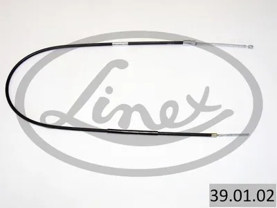 Produktbild von LINEX Handbremsseil 39.01.02 Rechts Links für SKODA 105,120 (742) 1480/1202mm