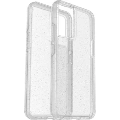 Produktbild von OtterBox Symmetry Series Clear Hülle für Samsung Galaxy S22+ Smartphone - Stardust 2.0 - Anitbakteriell, Sturzsicher, Stoßfest - Polycarbonat, Synthetischer Gummi