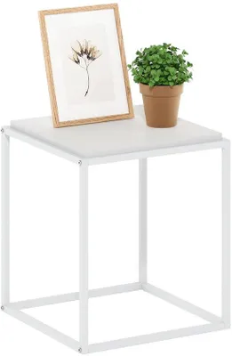 Obrázek produktu pro Jednoduchý bílý jednopodlažní regál