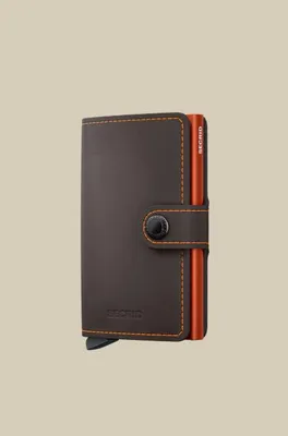 Zdjęcie produktu dla Secrid Miniwallet - Matte - Truffle & Orange
