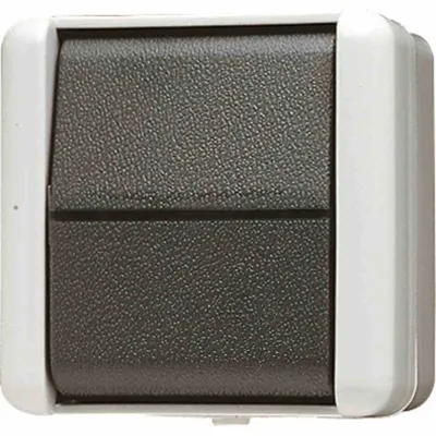 Immagine prodotto di JUNG Interruttore a bilanciere 807W WG800 IP44 Croce 807W (807W)