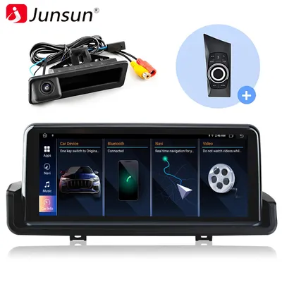 Image de 4+64G 10.25 "CarPlay Android 13 Autoradio Für BMW E90 E91 E92 2006-2010 GPS Navi WIFI 4G BT SWC DAB+ RDS USB 8-Kern Mit IDrive Camera