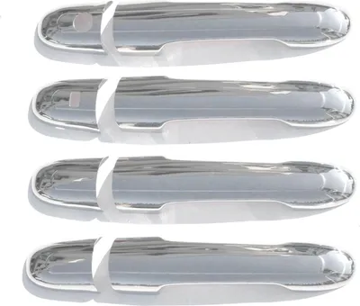 Obrázek produktu pro Krytky klik dveří pro Mercedes Vito 2003-2014, 4-dveřové, nerezová ocel 8x