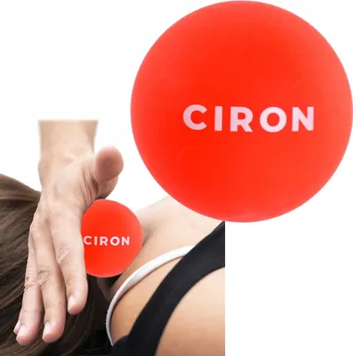 Obrázek produktu pro CIRON Masážní míč jednoduchý červený