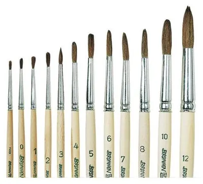 Produktbild von BRUNNEN 11 Haarpinsel Größe 11