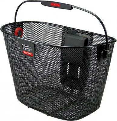 Produktbild von KLICKfix 0387KLIK Vorderradkorb Unilux 35x25x26cm, engmaschig, schwarz