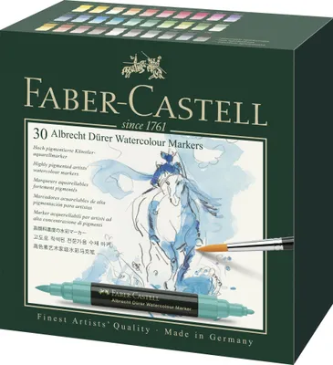 Immagine prodotto di Faber-Castell 160330 FABER-CASTELL pennarello per acquerello ALBRECHT DÜRER, confezione da 30 pz