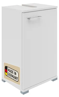 Productafbeelding van Probus Basic onderkast voor wastafel, 40 cm – Moderne wastafelonderkast in wit