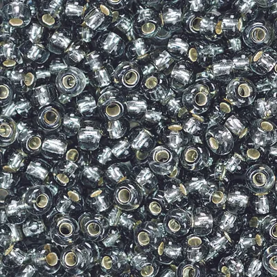 Imagen del producto de KNORR prandell 213106640. Perlas de cristal bohemias, diámetro 2,5 mm, color plateado