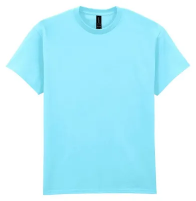 Image de Gildan - T-shirt unie pour hommes/femmes, modèle LT1528 (Taille L), couleur bleu ciel