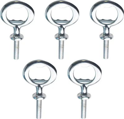 Produktbild von Flaschenöffner aus Metall, blanker Edelstahl, flache Flaschenöffner-Einsätze, Bieröffner-Hardware mit Gewinde, Silber