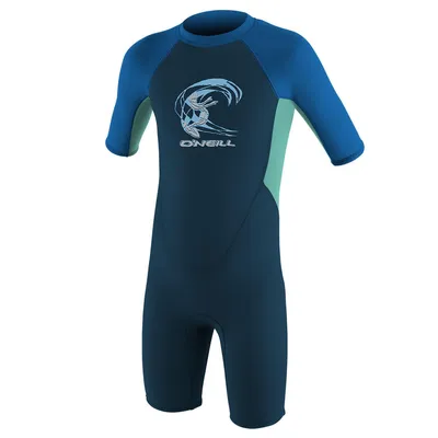 Produktbild von O'Neill Reactor-2 Shorty Neoprenanzug 2mm Backzip Toddler Boys Ocean (1)