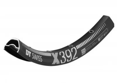Produktbild von DT Swiss Felge X 392 27,5" 28 Loch Schwarz - leichte XC-Felge für Scheibenbre....