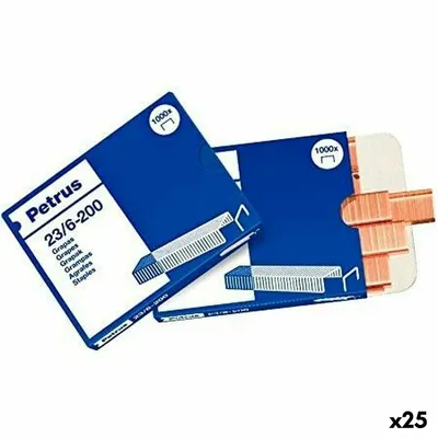 Image de Agrafes Petrus 23/6 6 mm (25 pièces)