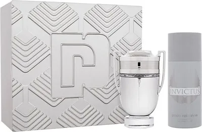 Produktbild von Paco Rabanne Invictus Eau De Toilette Spray 100ml Set 2 Pieces