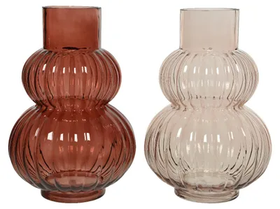 Productafbeelding van Vaas glas d17,50h25 cm a2 Decoris