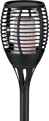 Produktbild von Grundig Solar Gartenfackel – FlammenEffekt LED – Außenlampe Solar – Bodenleuchte - Lampe Wetterfest IP44 – 72 cm