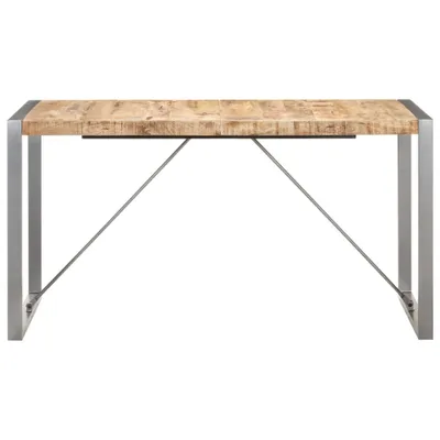 Immagine prodotto di Tavolo da pranzo 140x70x75 cm Legno massiccio di mango grezzo