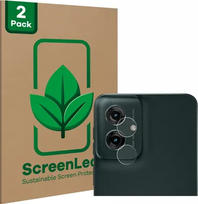 Produktbild von 2x ScreenLeaf Schutzfolie für Motorola Moto G55 (NUR Kameraschutz) Displayschutz Display Schutz Folie Klar Transparent