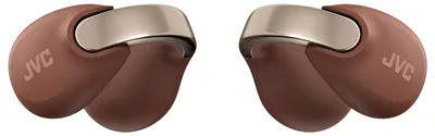 Image de JVC HA-NP1T Casque True Wireless Stereo (TWS) Clip d'oreille Appels/Musique USB Type-C Bluetooth Marron, Argent