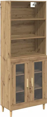 Image de Haut Armoire Chêne artisanal 69,5 x 32,5 x 180 cm