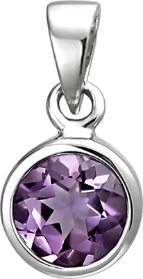 Produktbild von JOBO Anhänger 925 Sterling Silber 1 Amethyst lila violett