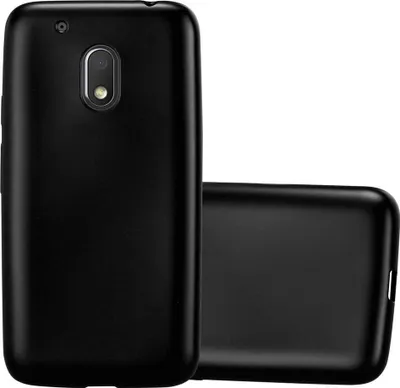 Produktbild von Cadorabo Schutzhülle für Motorola MOTO G4 PLAY Hülle in Schwarz Handyhülle TPU Silikon Etui Cover Case