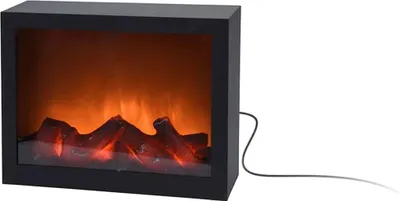 Image de Cheminee Led 29x10x23cm