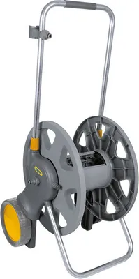 Obrázek produktu pro Hozelock 2448, Vozíkový navíječ, Manuální, Funkční, Zelená, Šedá, PVC, Volně stojící