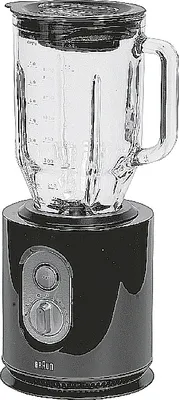 Produktbild von Braun JB 3060, Tischplatten-Mixer, 0,5 l, 800 W, Schwarz, Silber
