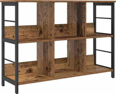 Zdjęcie produktu dla vidaXL Regał ze starego drewna 102 x 32 x 72,5 cm Materiał drewnopochodny