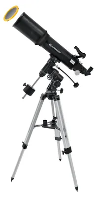 Produktbild von Bresser - 11276 - Polaris-II 102/600 EQ3 Linsenteleskop mit Smartphone-Adapter & Sonnenfilter