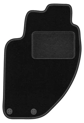 Produktbild von Fahrermatte Velours für Alfa Romeo 166 1998-2009 (Limousine) – 1-tlg, Schwarz, passgenau – Wielganizator LUX